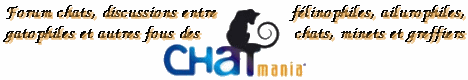 Forum des dingos des chats � l'ambiance hyper sympa